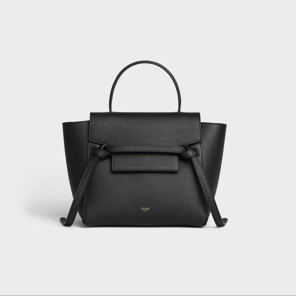 Celine Nano Belt Bag Grained Calfskin